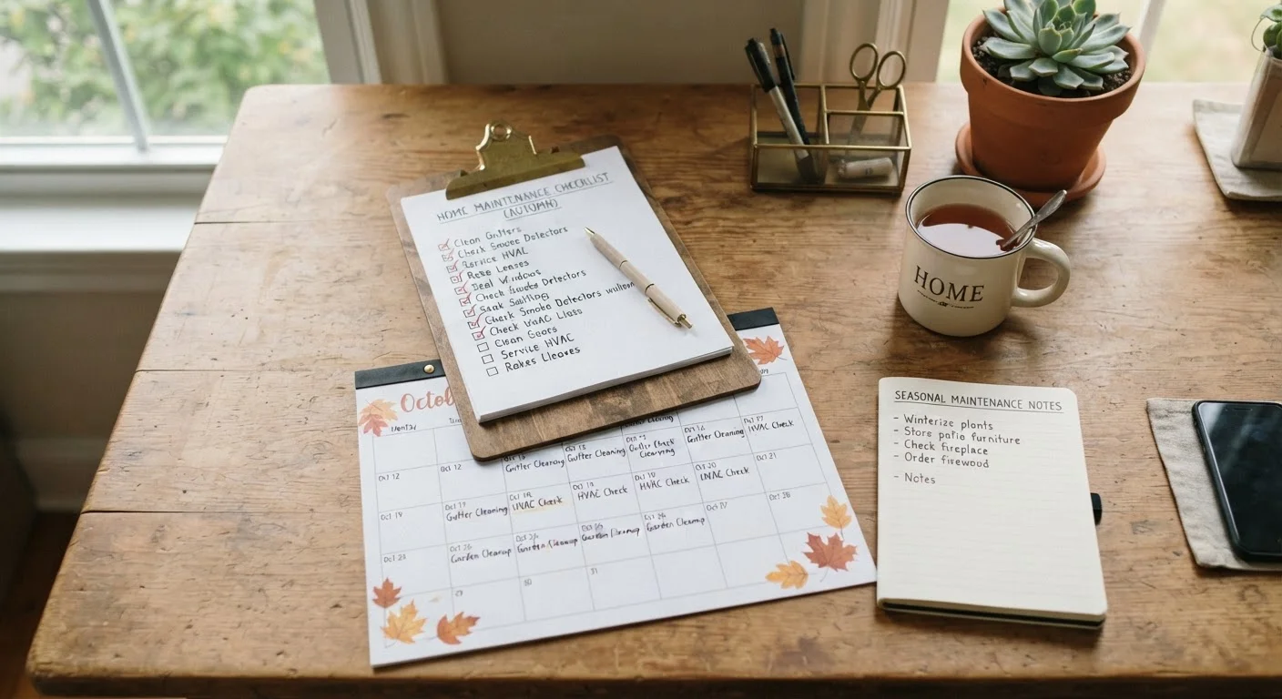 Building a Home Maintenance Schedule That Actually Works