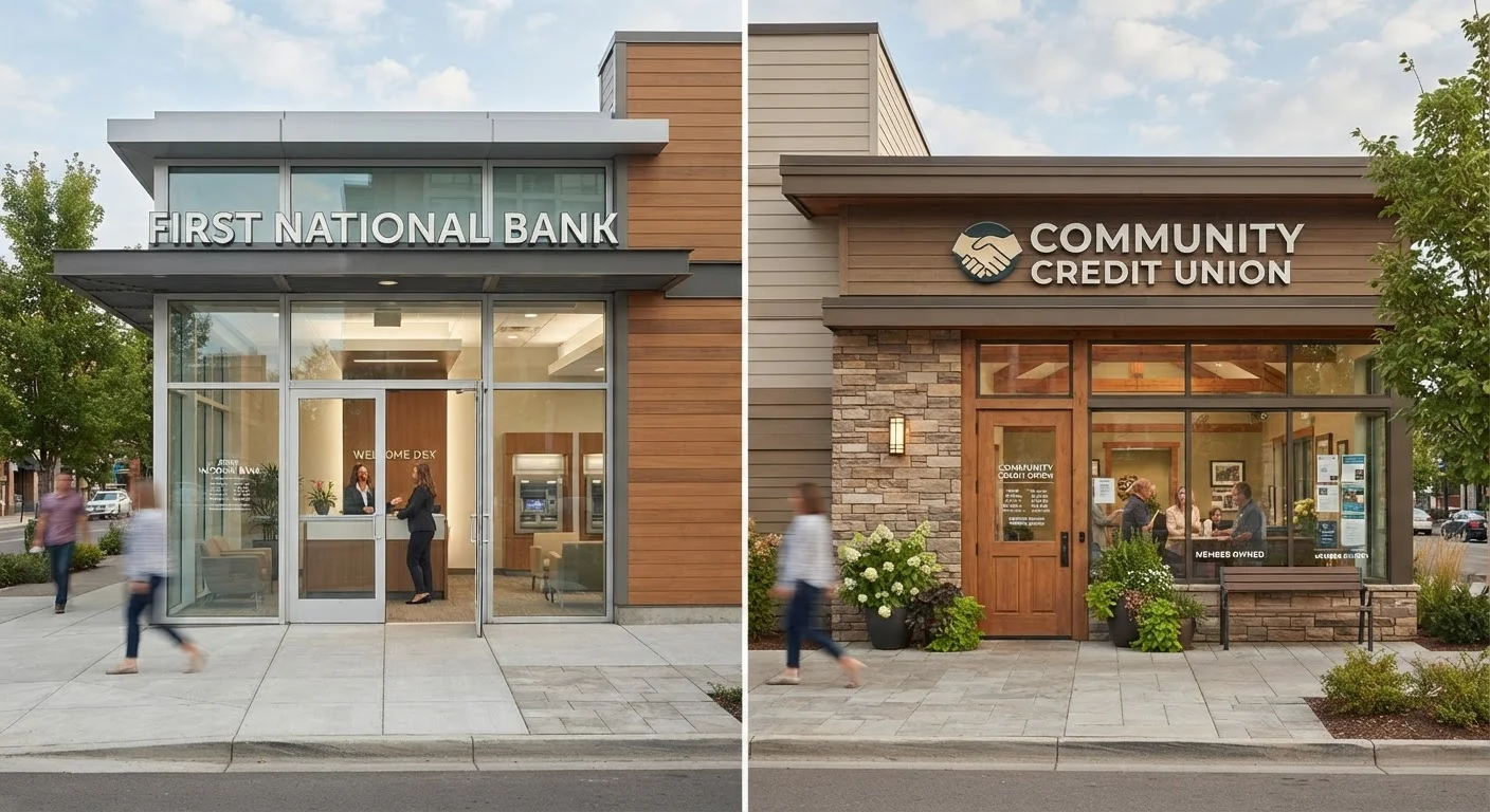 Credit Unions and Banks Side by Side: Where the Real Differences Lie