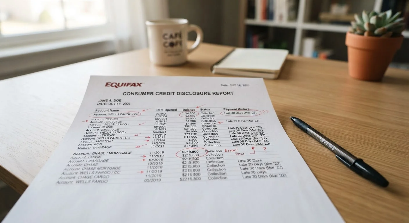 Disputing an Error on Your Credit Report
