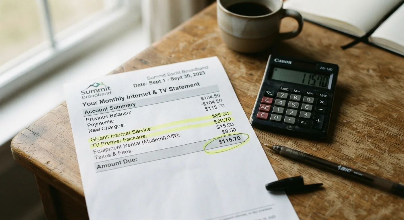 Everything Hidden Inside a Home Internet Bill