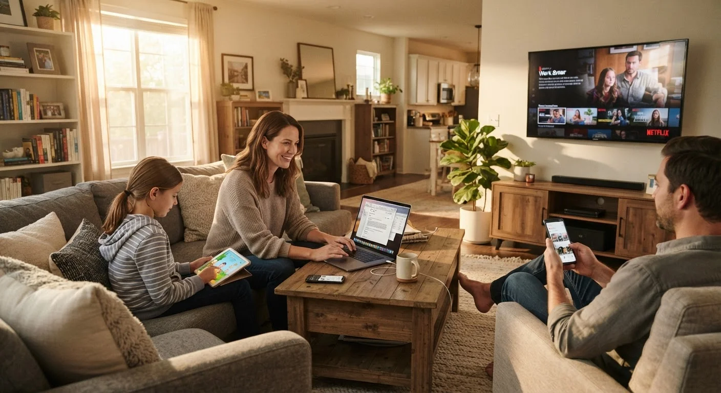 How Much Internet Speed Does a Household Actually Need?