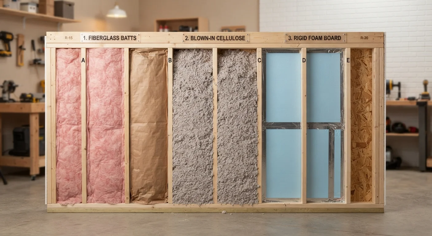 Insulation Types Compared: Batts, Blown-In, and Rigid Foam