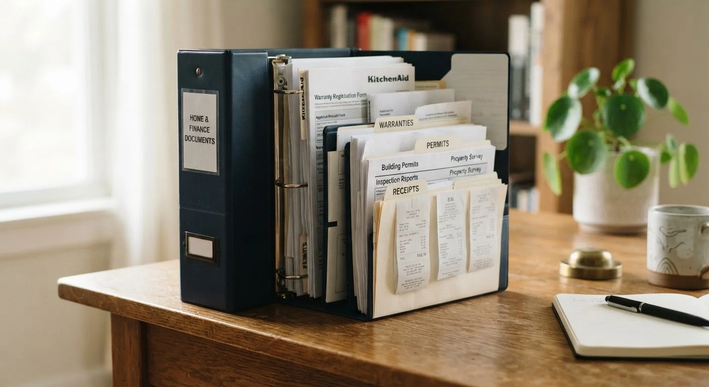 Keeping Good Records as a Homeowner: What to Save and Why