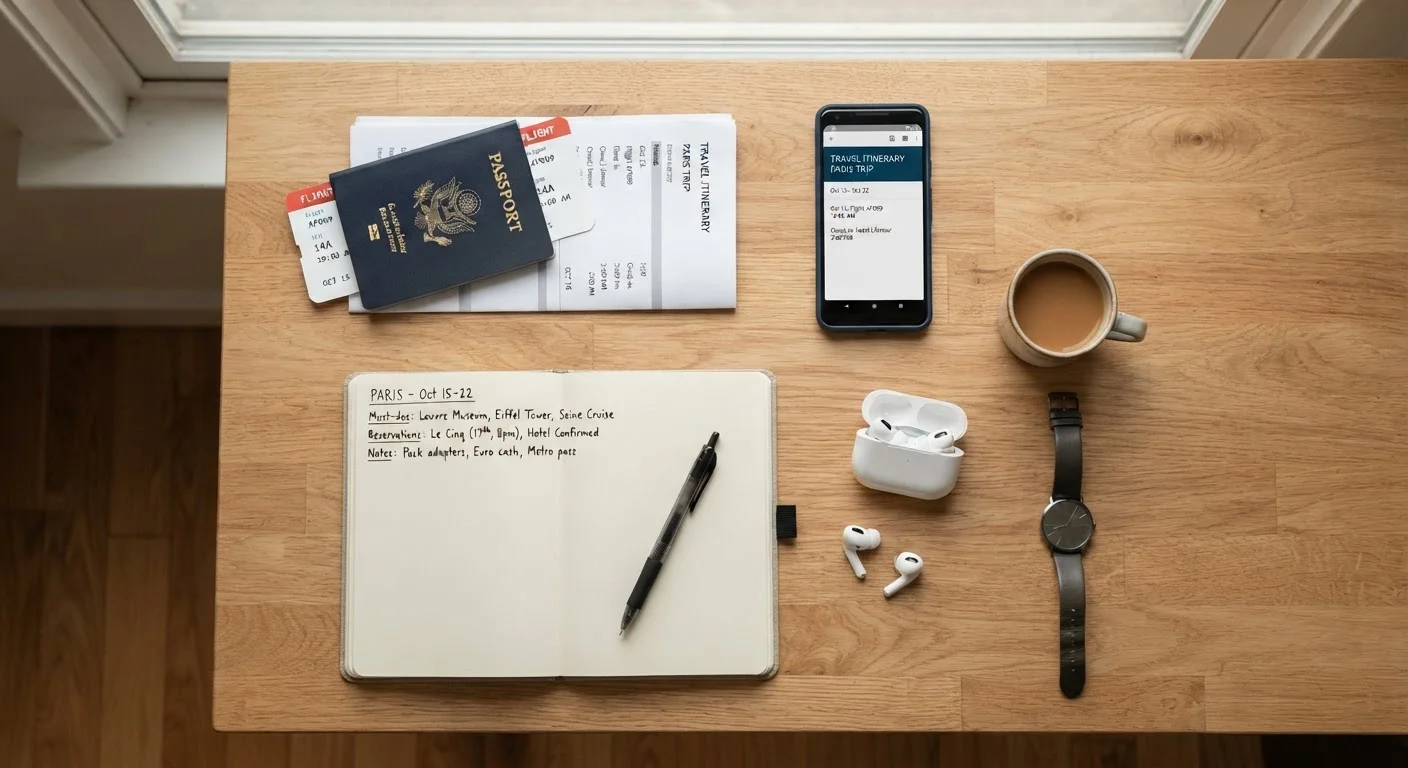 Keeping Trip Details Organized Across Devices and People