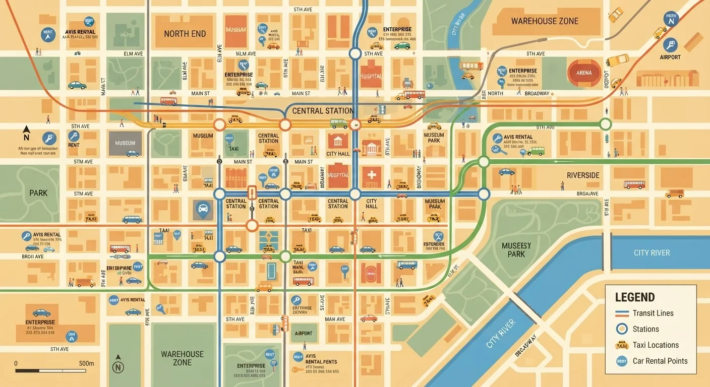 Mapping Out Ground Transportation at Your Destination
