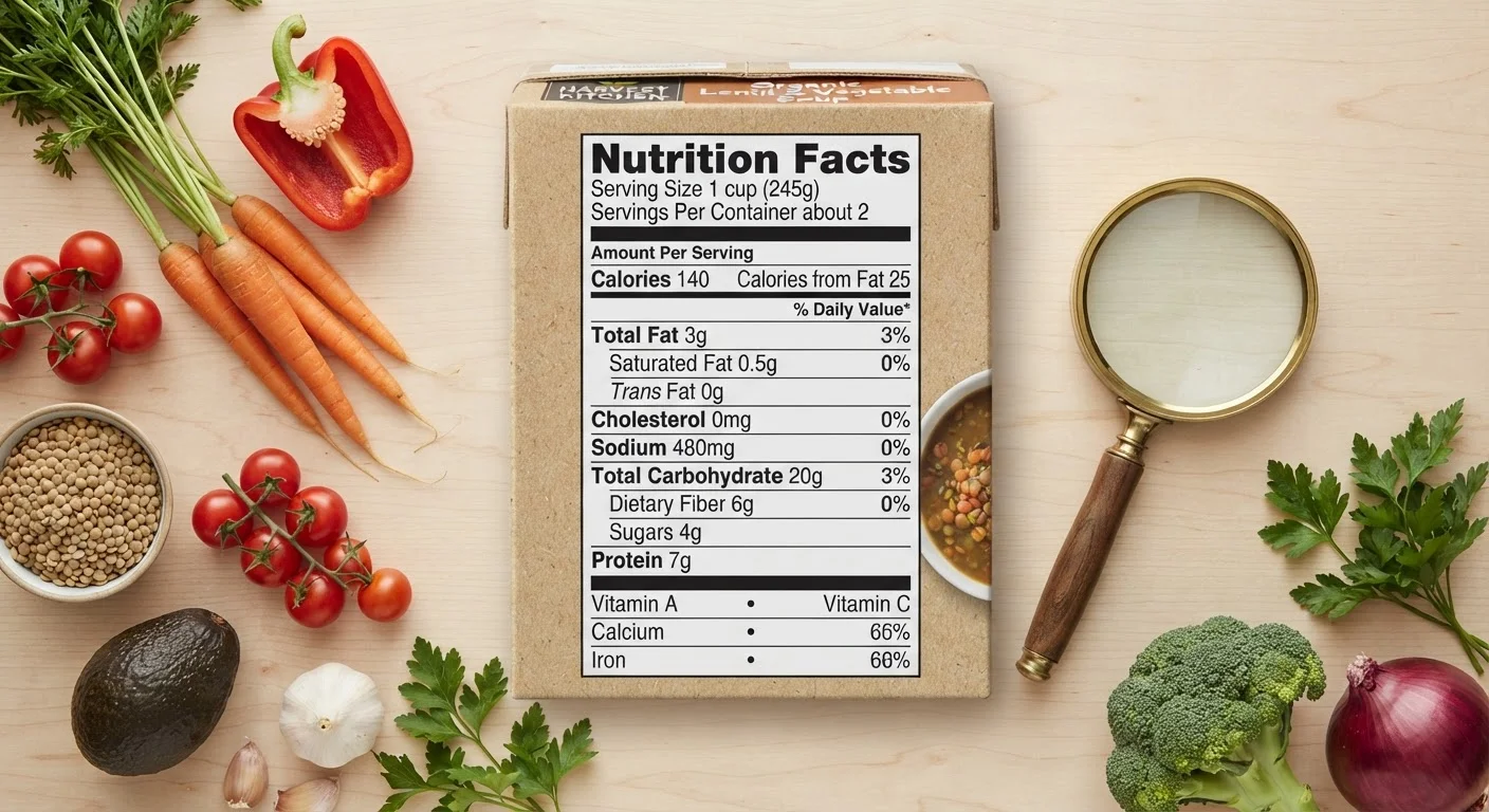 Reading a Nutrition Facts Label Without the Guesswork