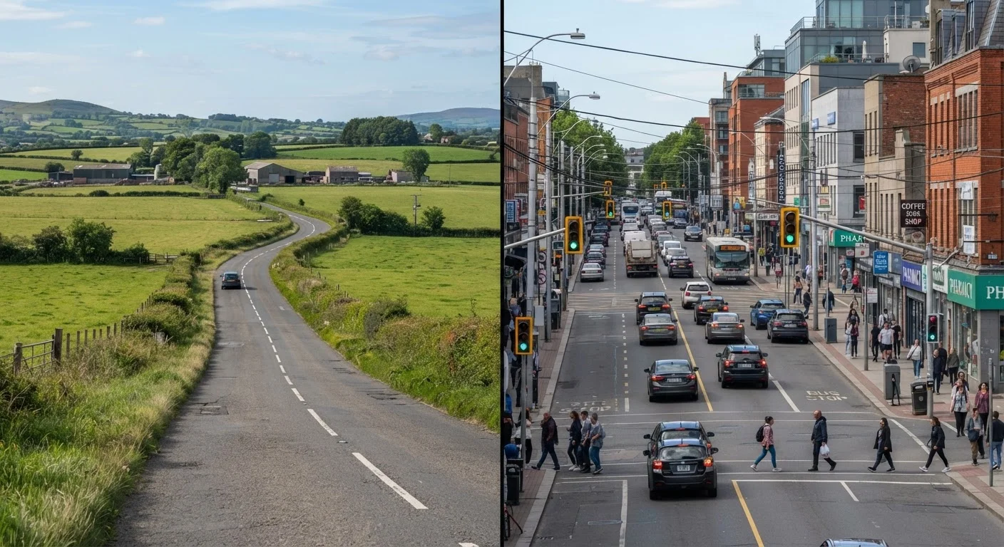 Rural Roads vs. Urban Streets: How Driving Demands Differ