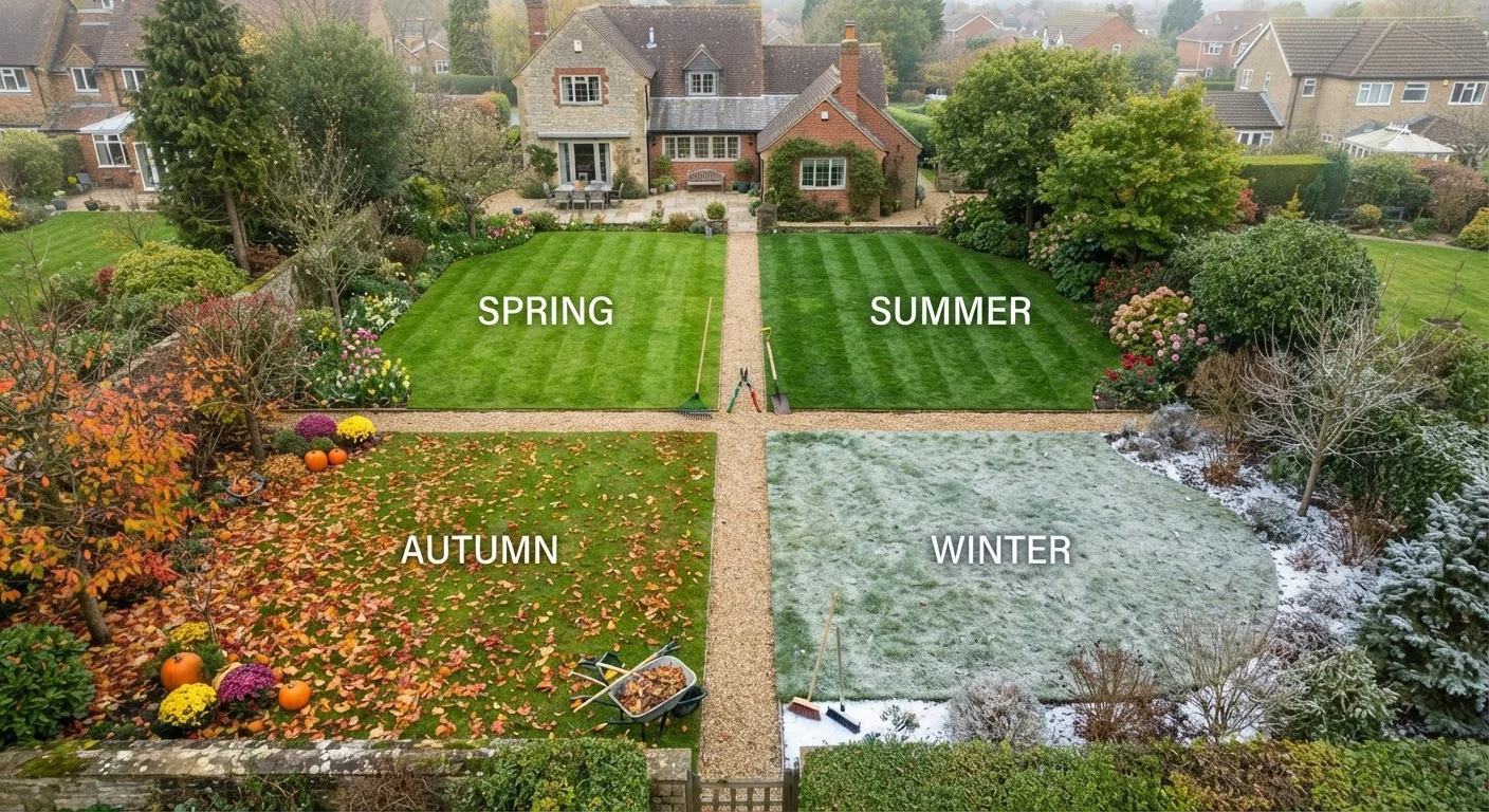Seasonal Lawn Care Calendar for Homeowners in Four Climate Zones