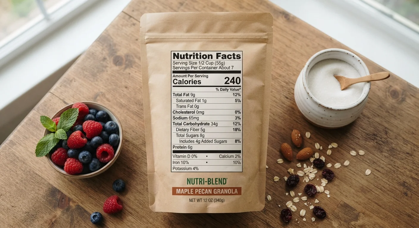 Sugar on the Label: Added Sugars vs. Natural Sugars