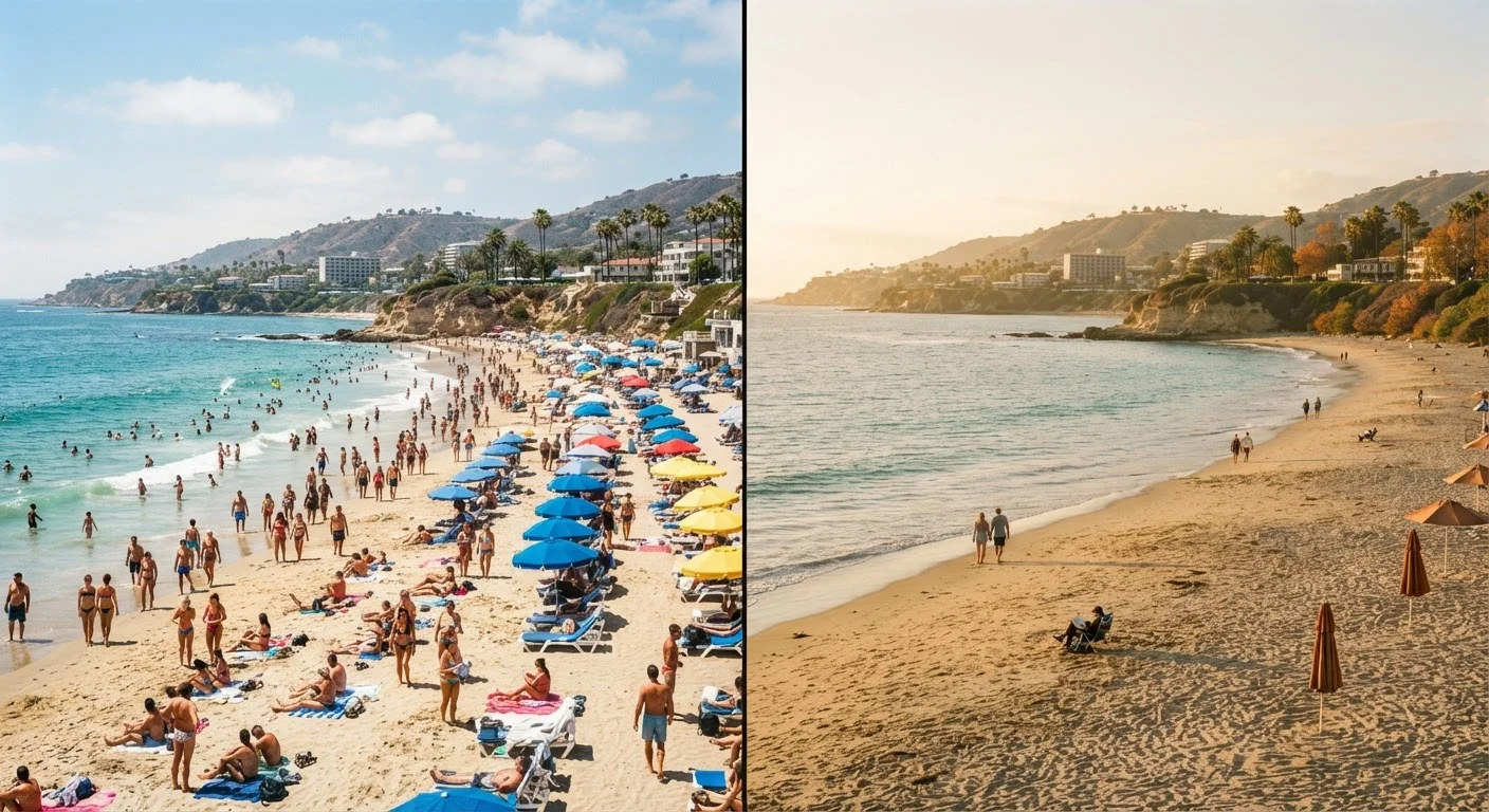 Travel in Peak Season vs. Shoulder Season
