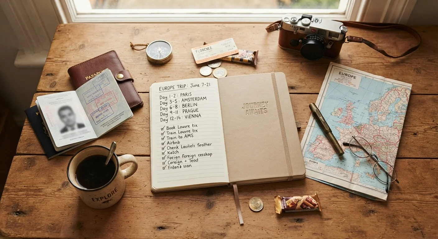 Trip Planning From Scratch: A First-Timer's Roadmap